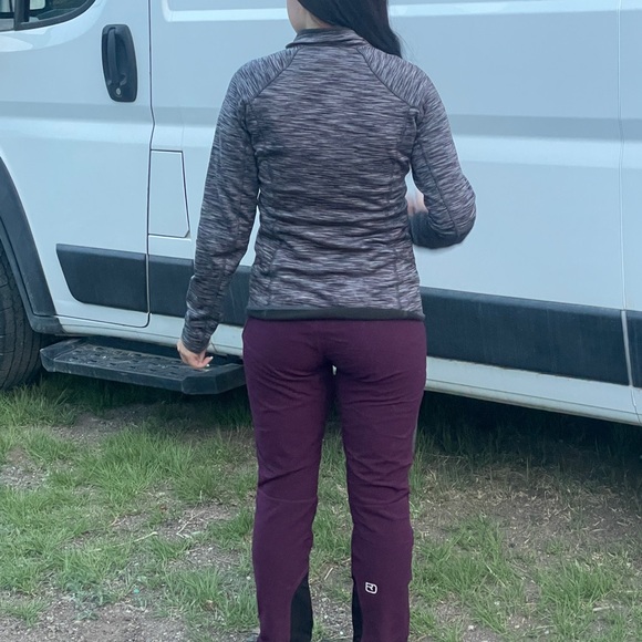 ORTOVOX Womens Size Small MERINO LIGHT MELANGE JACKET GRAY / GREY (not blue) - Picture 8 of 15